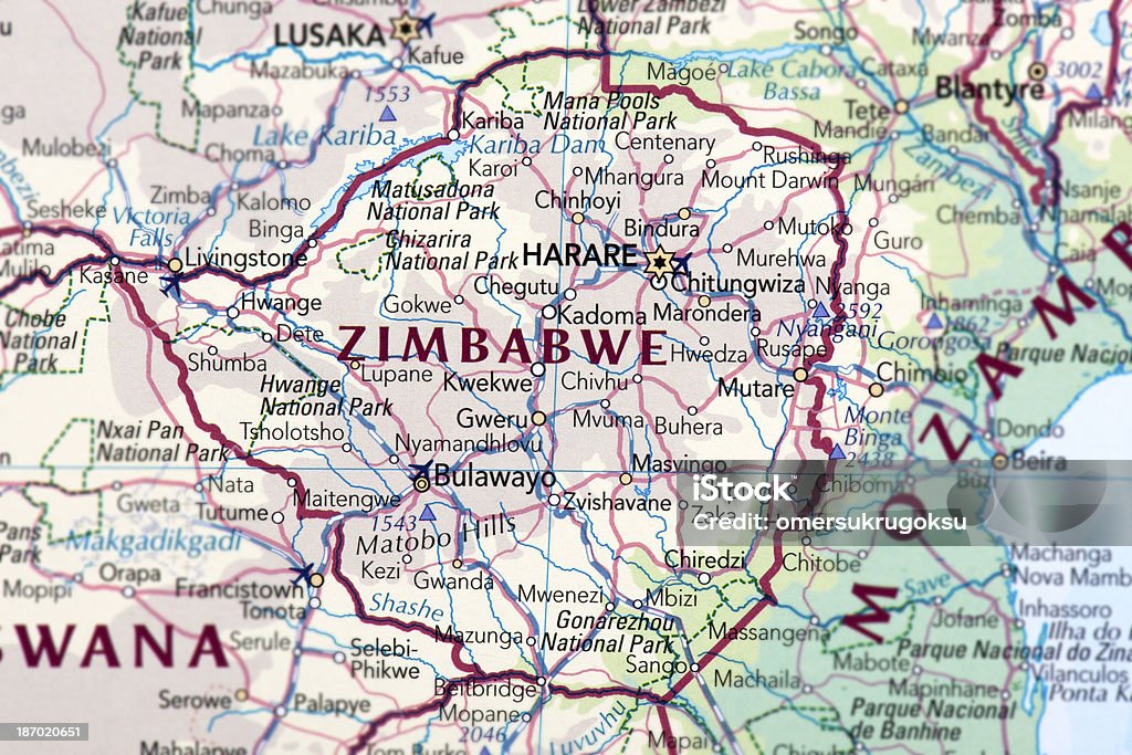 O ZIMBABUÉ - Foto de stock de Zimbábue royalty-free