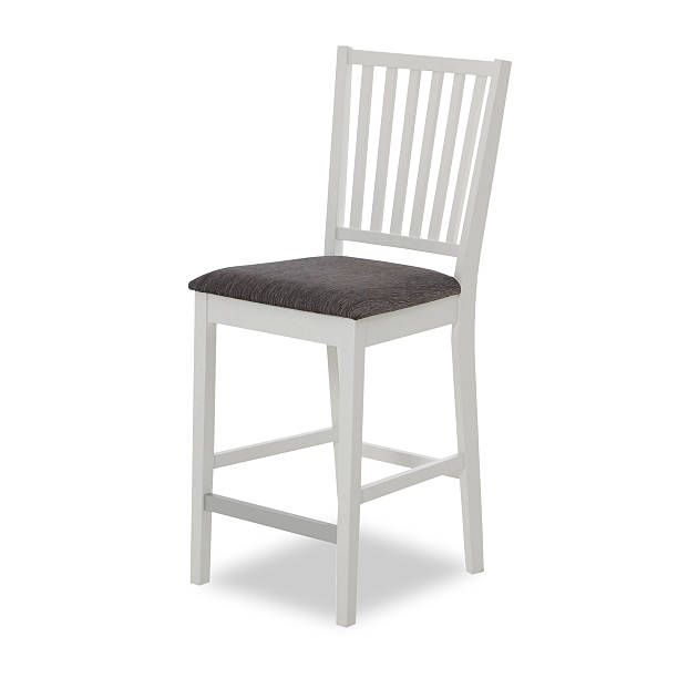 istock Barstool In Wood and Fabric 187021346