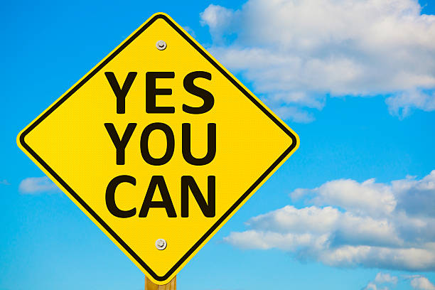 istock Yes You Can Road Sign 187021842