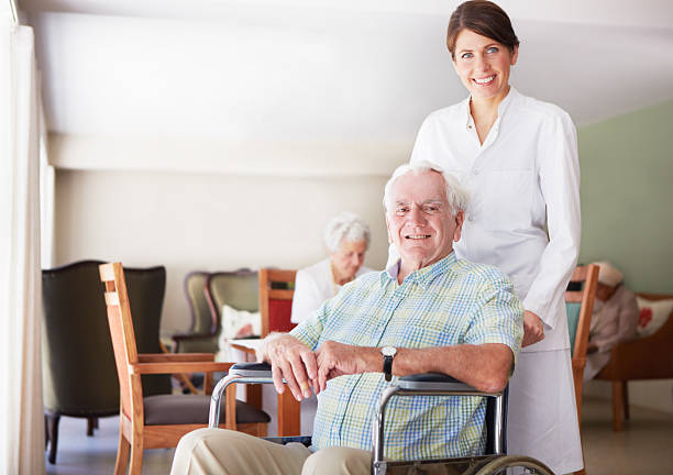 istock Helping care for the aged 187022462