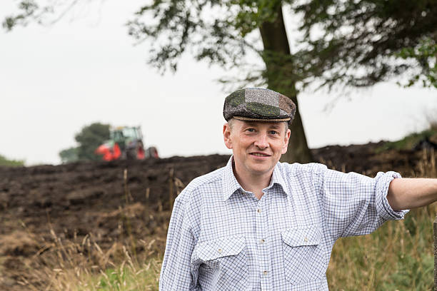 istock Middle aged male farm worker outdoors in Yorkshire England 187022859