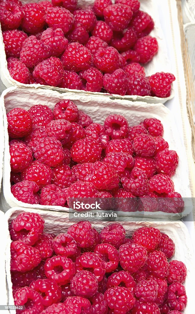 Himbeeren - Lizenzfrei Beere - Obst Stock-Foto