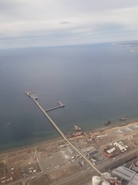 istock View of puerto madryn from a plane 1870239841