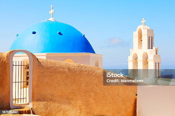 Fira Santorini — стоковые фотографии и другие картинки Архитектура - Архитектура, Без людей, Белый