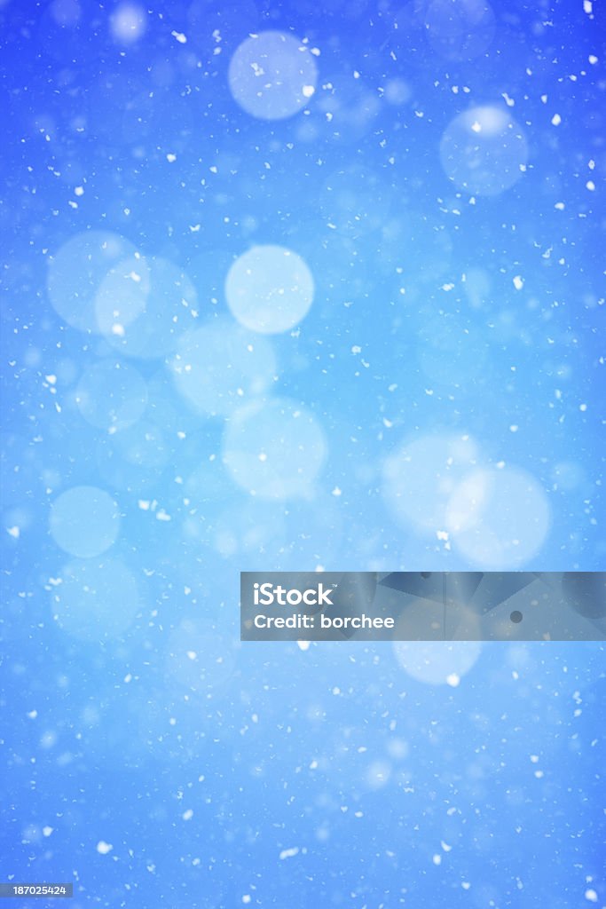 Schnee Hintergrund - Lizenzfrei Abstrakt Stock-Foto
