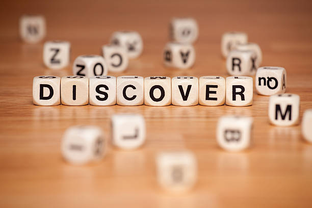 istock Discover Spelled In Letter Cubes 187025446