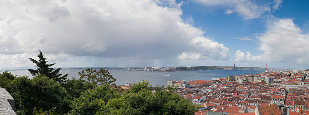 istock Lisbon, Portugal wide Panorama XXL Sized. 187025936