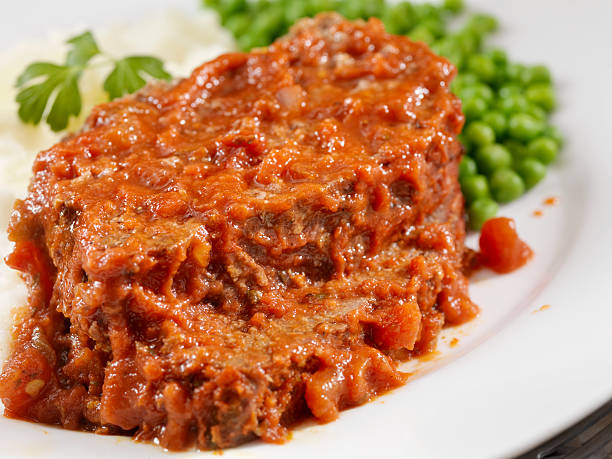istock Meatloaf Baked In Tomato Sauce 187025965