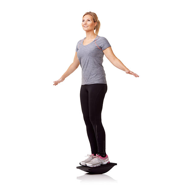 istock Trying out a new form of exercise 187027408