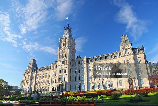 Quebec City Parlament Außenansicht Stockfoto und mehr Bilder von Québec - Québec, Parlamentsgebäude - Regierungsgebäude, Quebec City