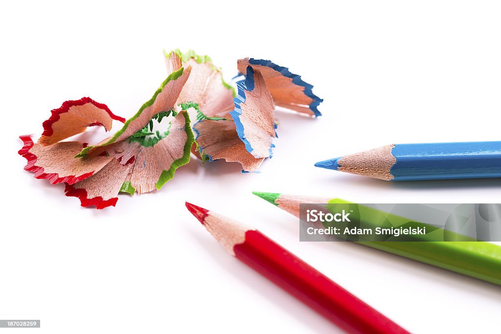 Crayons de couleurs - Photo de Amonceler libre de droits