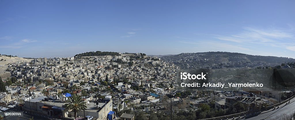 Errichtet von Jerusalem - Lizenzfrei Anhöhe Stock-Foto