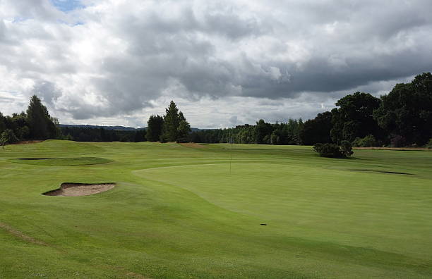 Golf Course stock photo