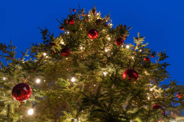 istock Festive New Year's mood. Christmas tree 1870307834