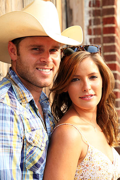 istock Cowboy and His Girl 187030922