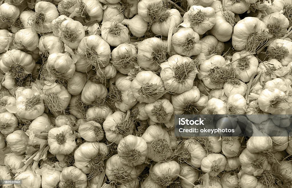 마늘 갈런드 - 로열티 프리  땋은 머리 스톡 사진