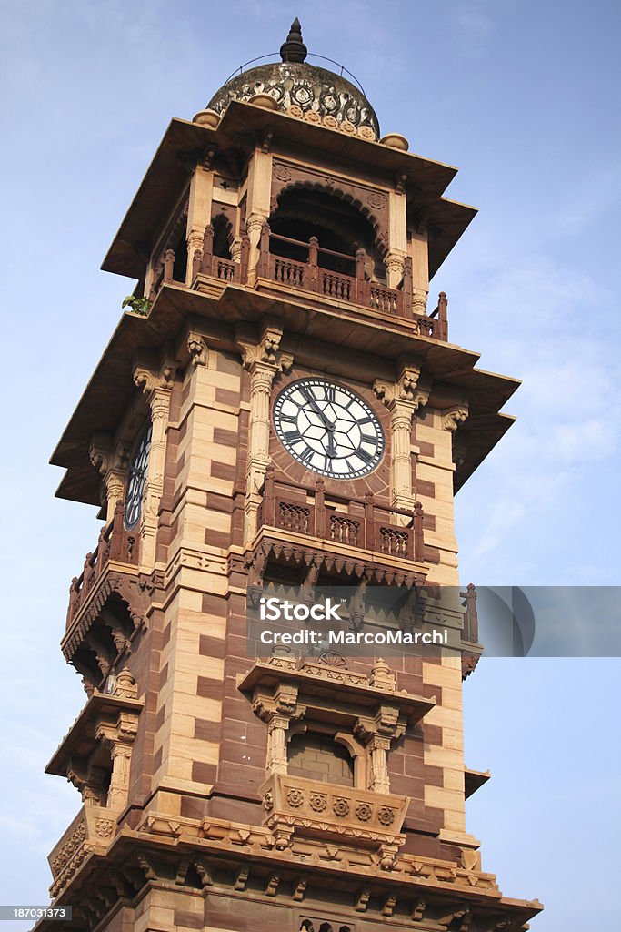 Jodpur torre de reloj - Foto de stock de Aire libre libre de derechos