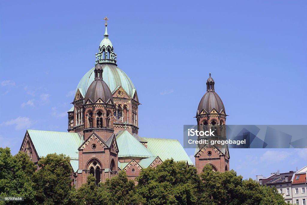 Église de St. Luke à Munich, Allemagne - Photo de Allemagne libre de droits