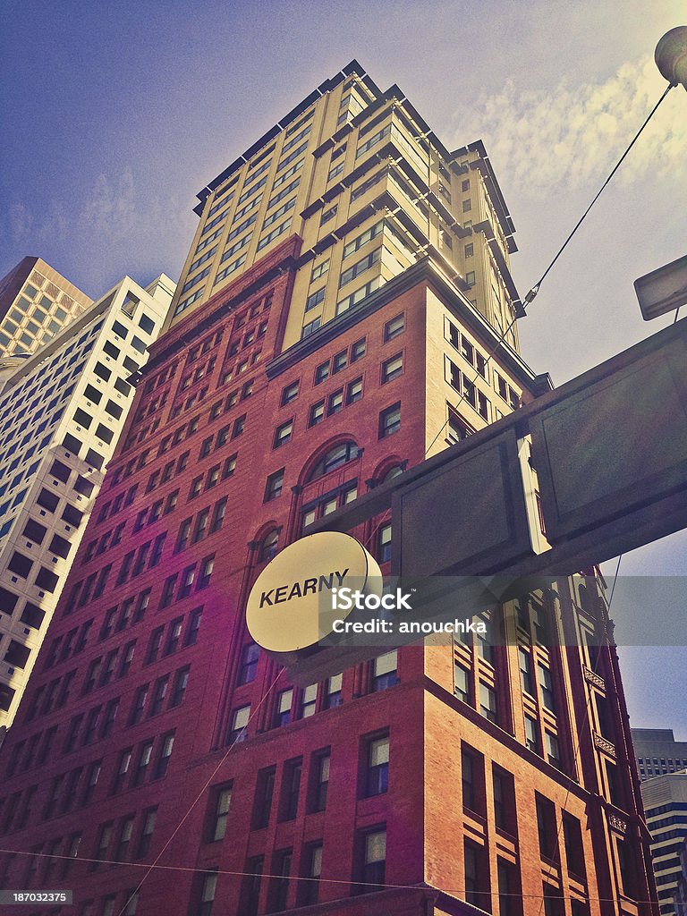 Kearny Street, San Francisco Architecture Stock Photo