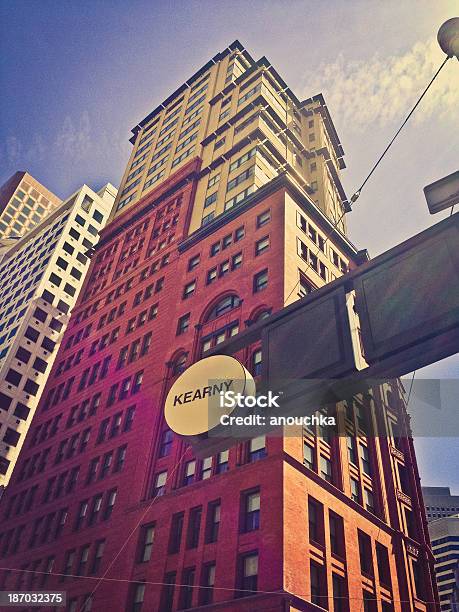 Kearny Street San Francisco Stock Photo - Download Image Now - Architecture, Building Exterior, Built Structure