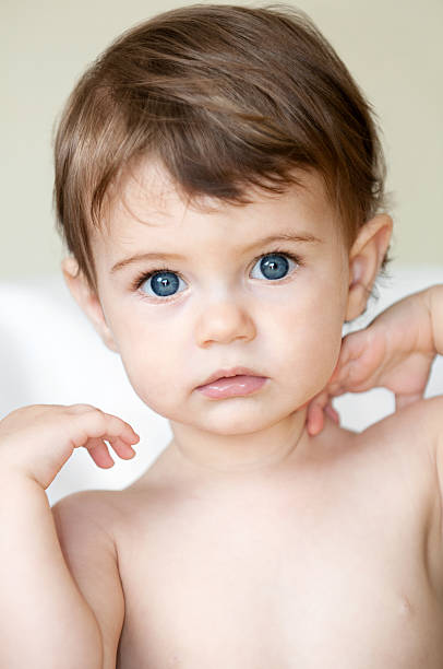 istock Cute Baby Girl 187032454