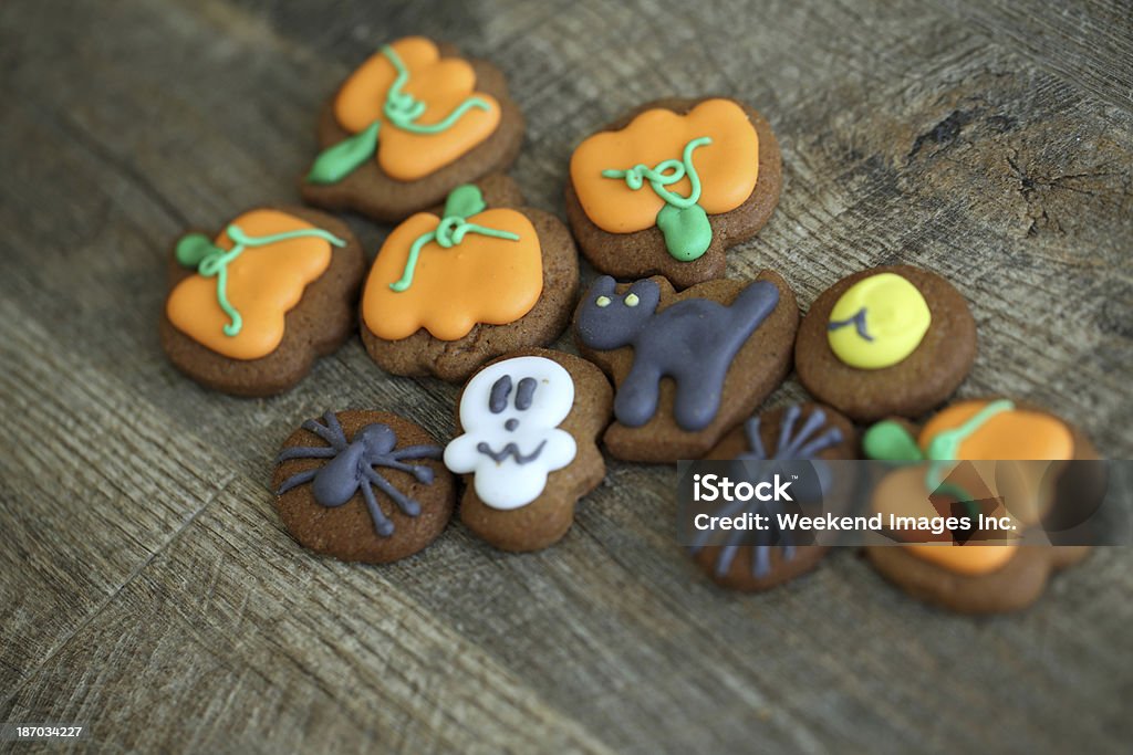 Halloween galletas caseras - Foto de stock de Araña libre de derechos