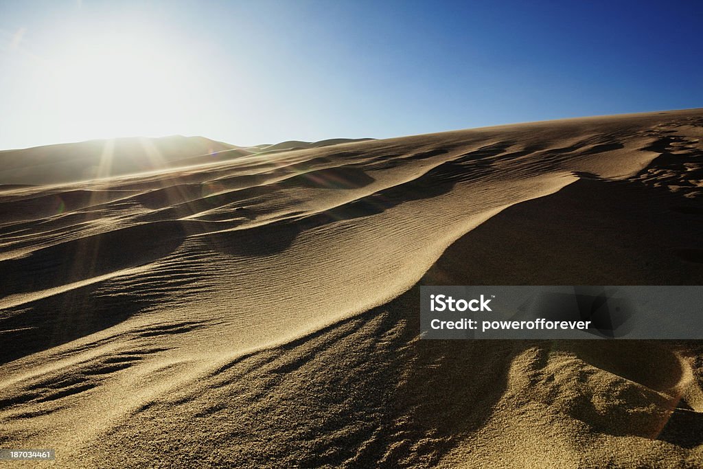 Dune di sabbia grandi monumento nazionale - Foto stock royalty-free di Ambientazione esterna