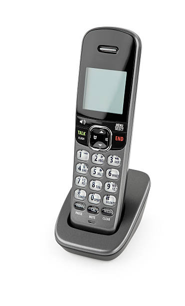 istock Telephone Isolated on White 187034924