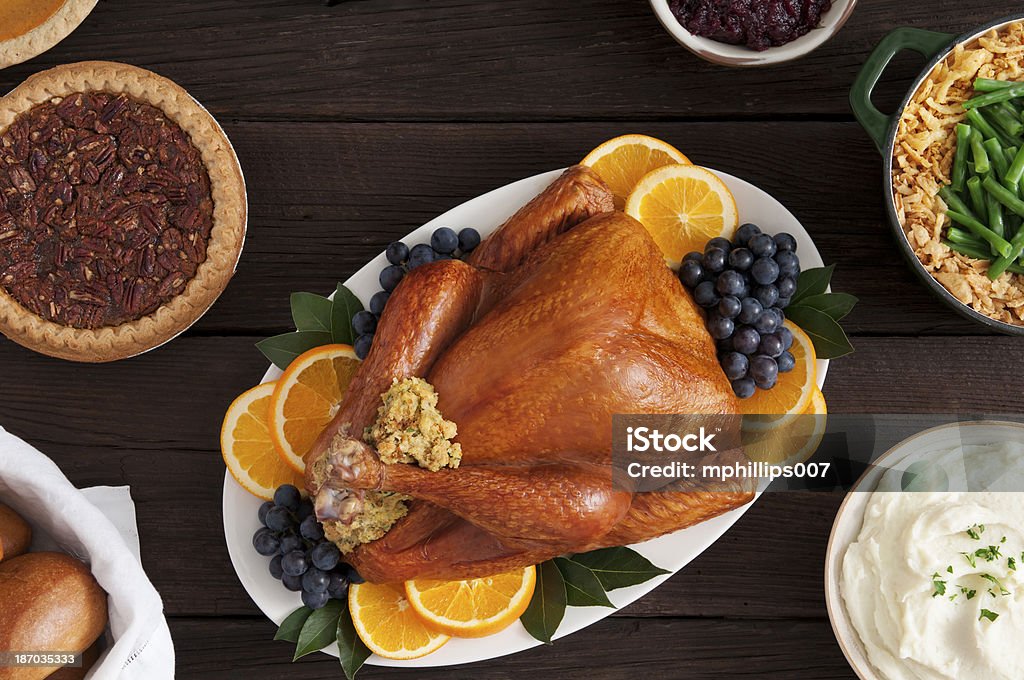 Dinde de Thanksgiving - Photo de Dinde - Viande blanche libre de droits