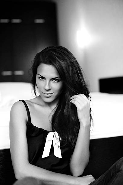 istock Young beautiful woman 187036489