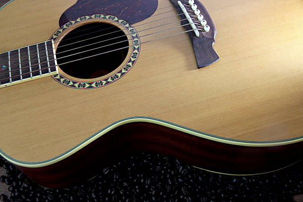 istock This part of guitar and light Second Coming. 187036818