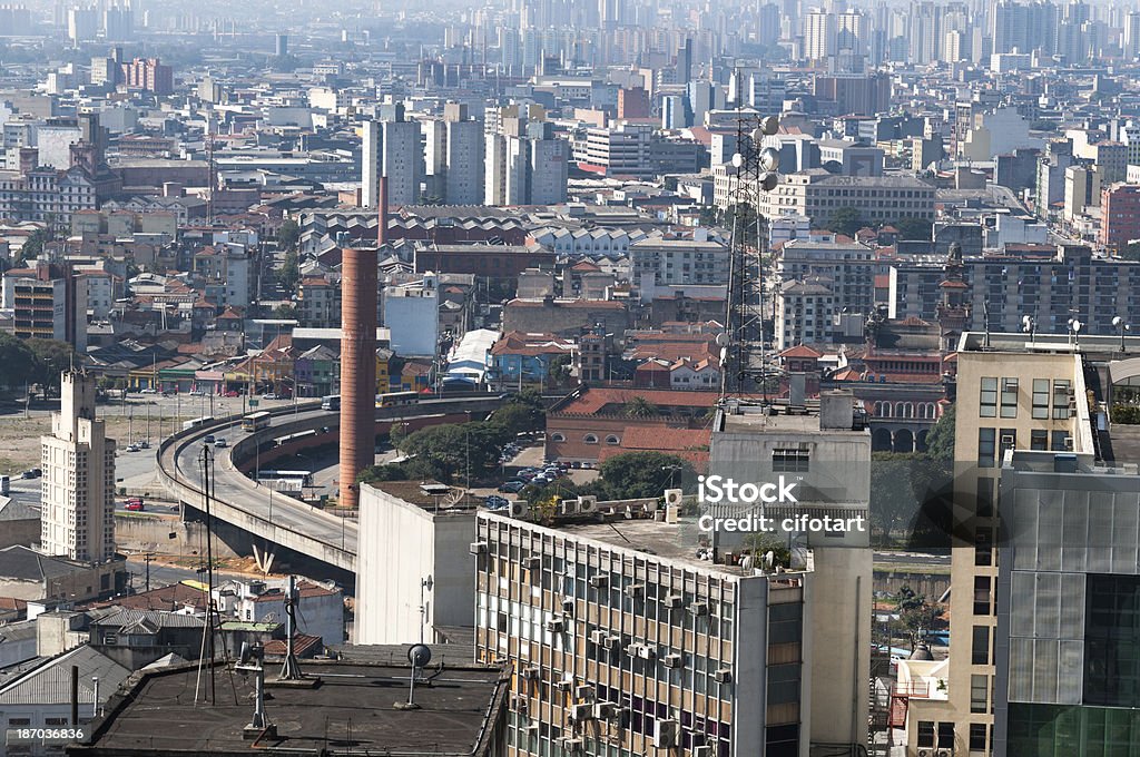 sao paulo city - Foto stock royalty-free di Ambientazione esterna