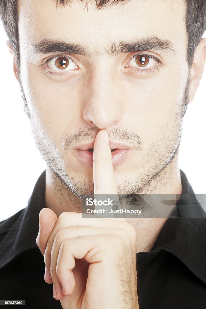 Shhhhhh Stock Photo - Download Image Now - 20-29 Years, Adult, Adults Only  - iStock