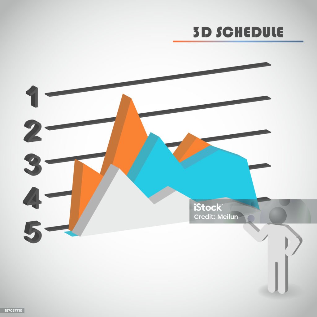 top diagrama vector - Royalty-free Abstrato arte vetorial