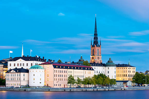 istock Riddarholmen in Stockholm in Sweden 187038142