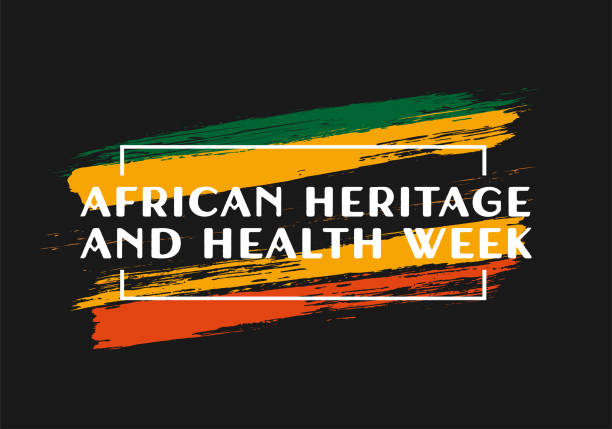 istock African Heritage and Health Week card, banner design. Vector 1870393092