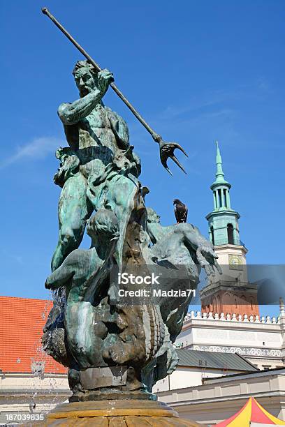 Poznan Stockfoto und mehr Bilder von Posen - Posen, Altstadt, Springbrunnen