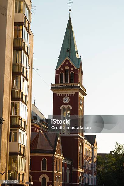 Foto de Igreja Franciscana Campanário e mais fotos de stock de Adulação - Adulação, Antigo, Arquitetura