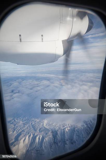 Vista Cenital Sobre El Vatnajokull En Glaciar Islandia Foto de stock y más banco de imágenes de Avión