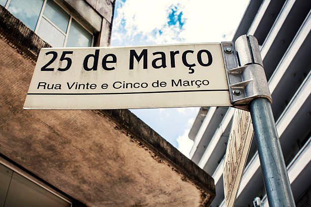 istock Indicative Board of 25 de Marco St. 187041556