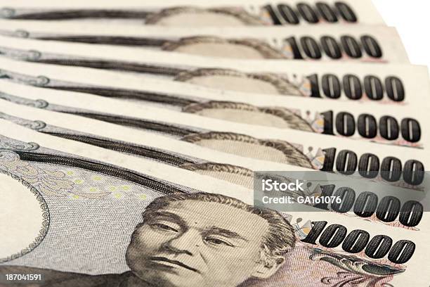 一連の 10 000 日本円 - 紙幣のストックフォトや画像を多数ご用意 - 紙幣, 一万円札, 日本