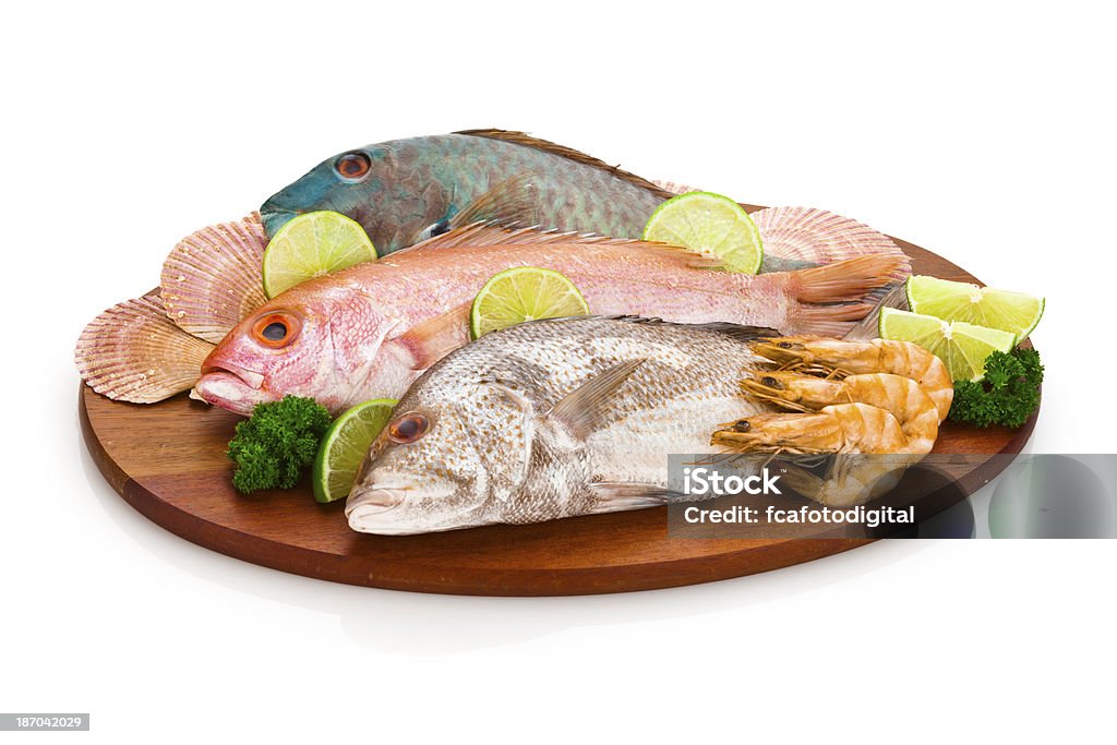 Pescados y mariscos - Foto de stock de Frescura libre de derechos