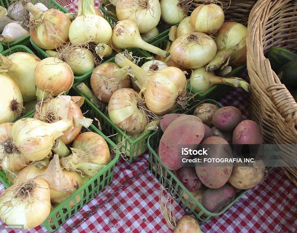 Farmer's market produkcji - Zbiór zdjęć royalty-free (Bez ludzi)