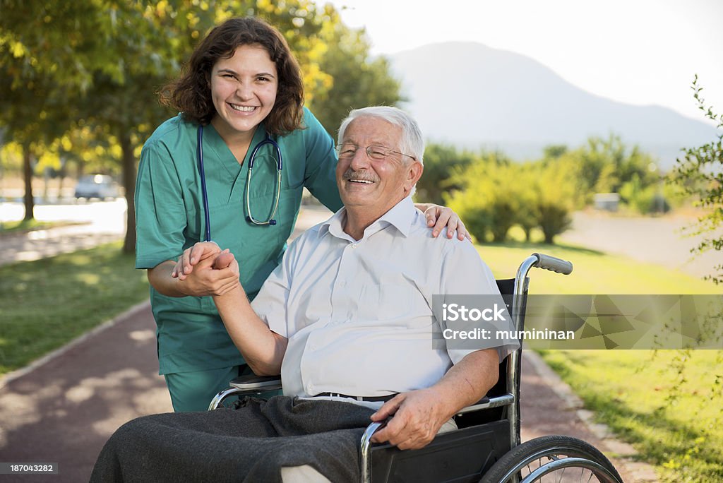 Der Fürsorgliche - Lizenzfrei 60-69 Jahre Stock-Foto