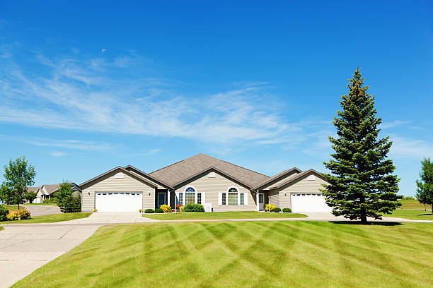 istock Suburban Townhouse Development of USA 187044574