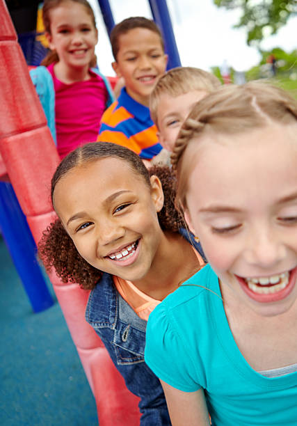 istock Childhood smiles and fun 187044981