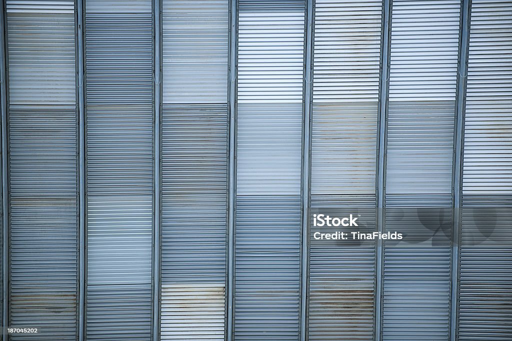 Architecture and Building Closed window blinds installed on an office building façade in Brasilia, Brazil. Brasilia Stock Photo