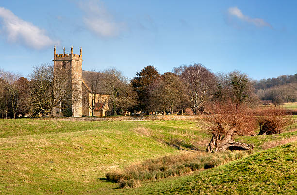 istock Cotswold church 187045999