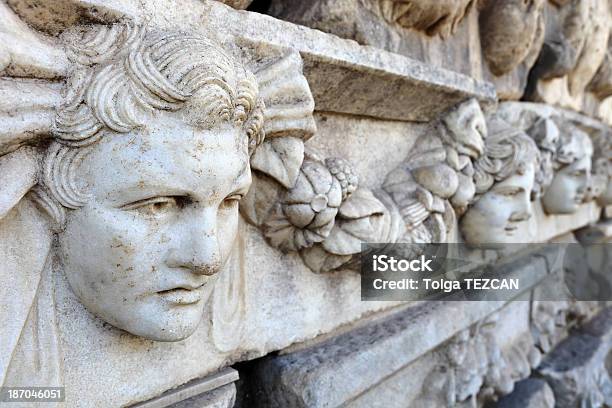 Alivio De Aphrodisias Foto de stock y más banco de imágenes de Afrodisias - Afrodisias, Aire libre, Alivio