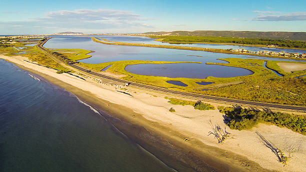 istock aerial view of a beach 187046590